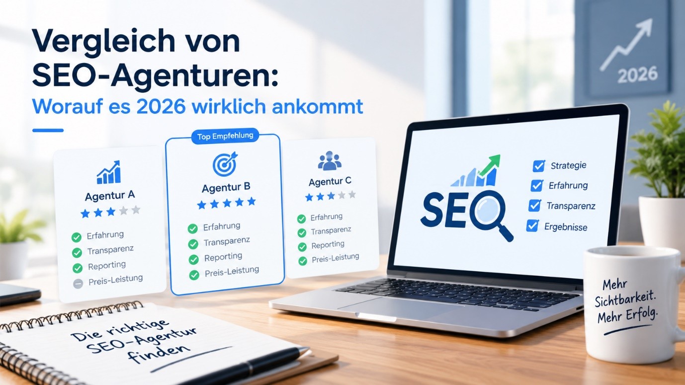 Vergleich von SEO-Agenturen: Worauf es 2026 ankommt