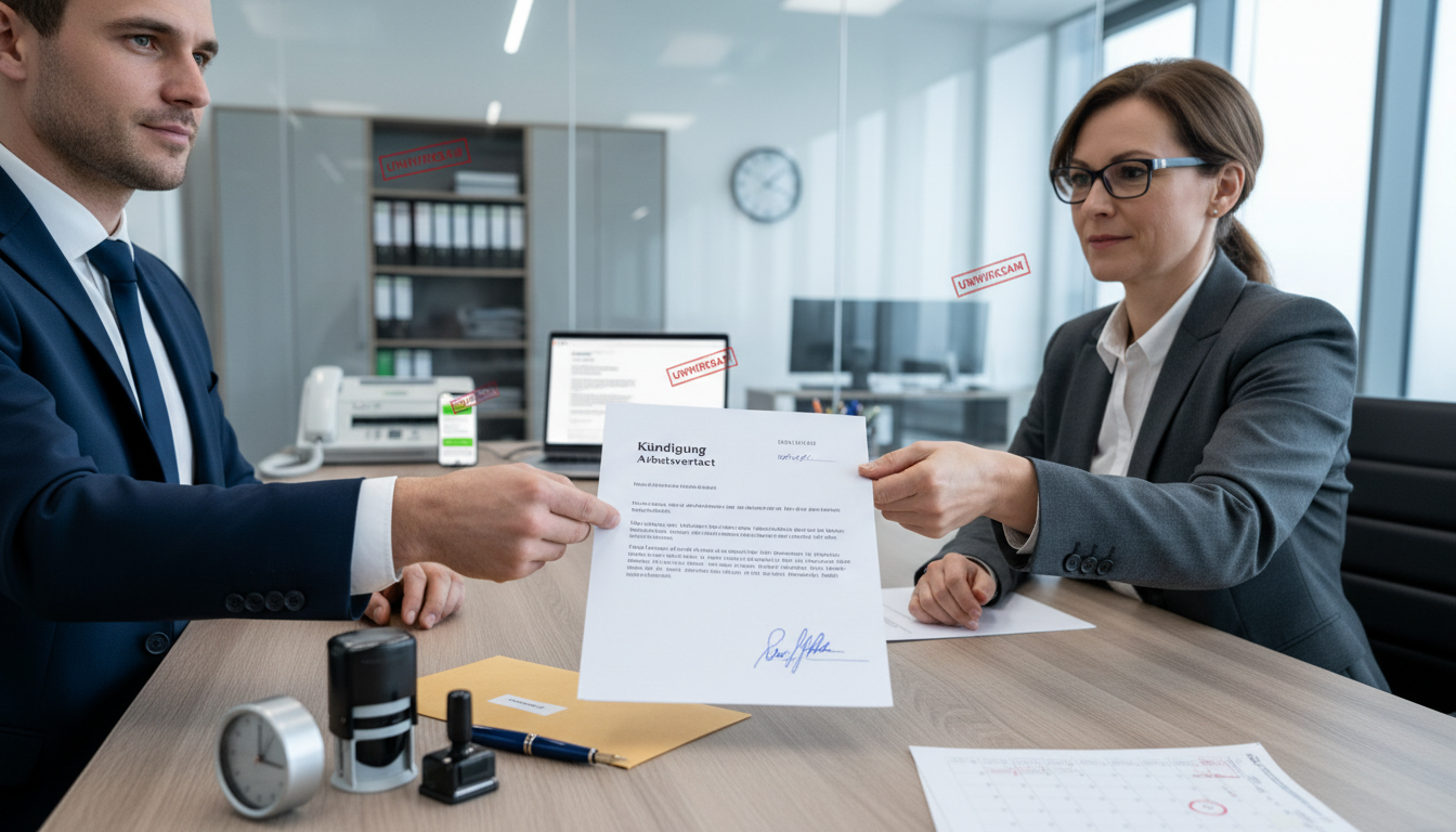 kuendigung-arbeitsvertrag